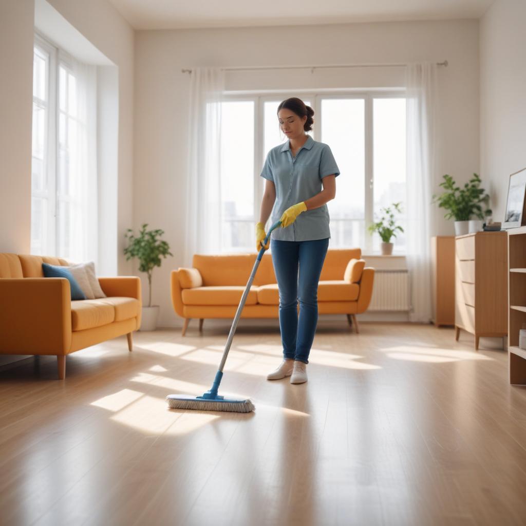 Цены на услуги уборки квартир от 550 ₸ за м²